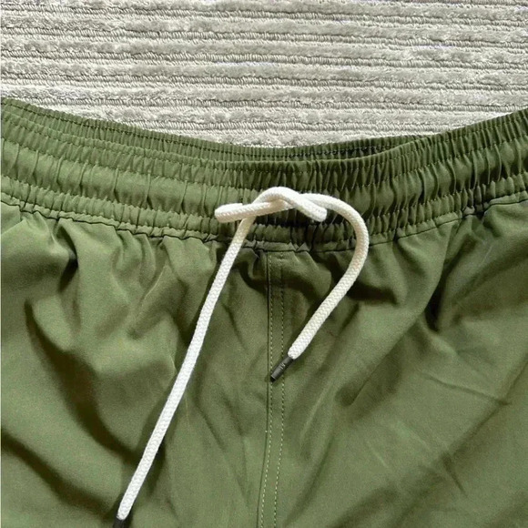 Polo Ralph Lauren Traveler icon logo swim shorts in olive green XXL - Picture 8 of 12